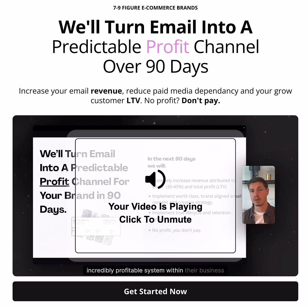 Aura Seed landing page