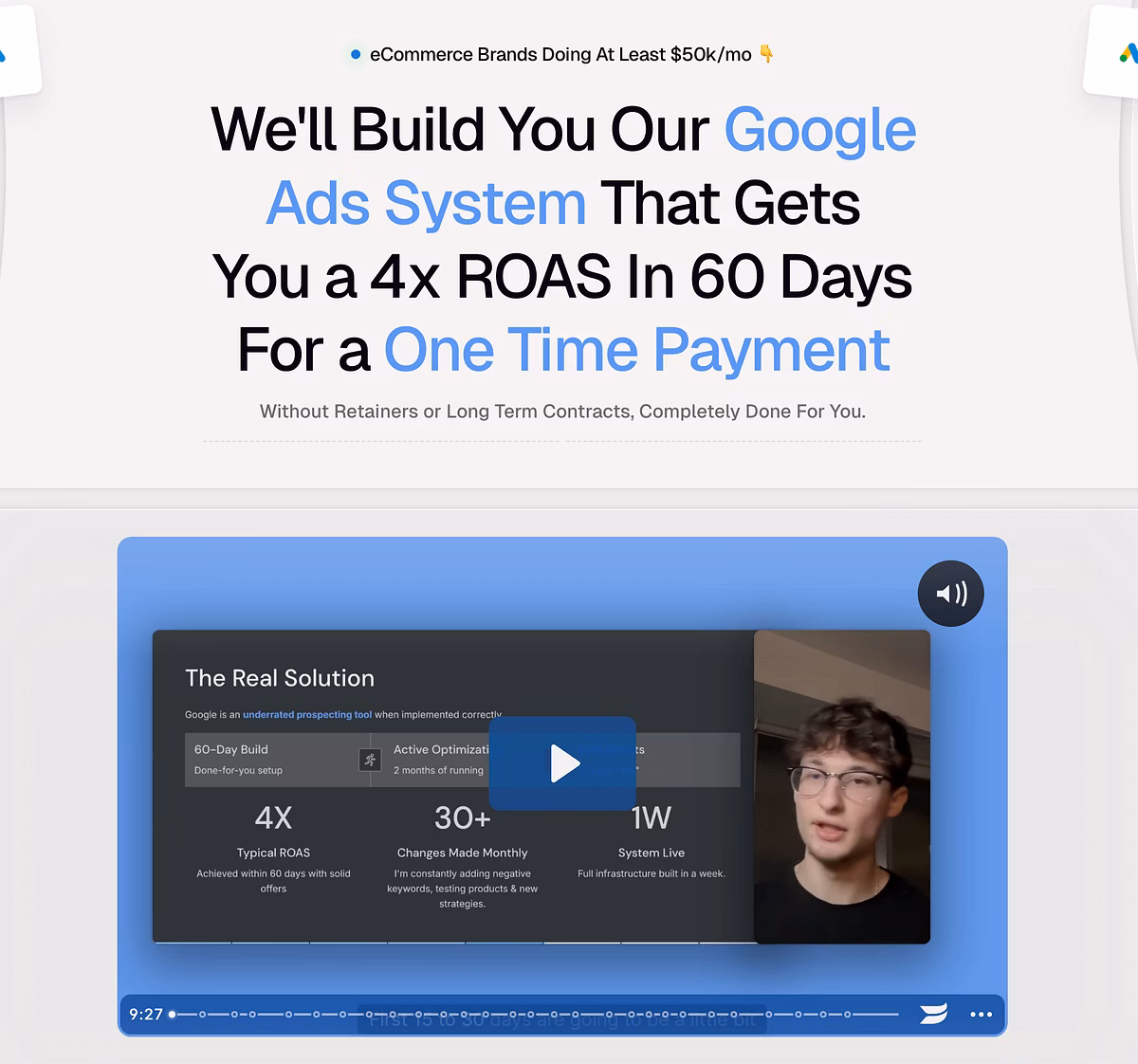 Stump Marketing landing page