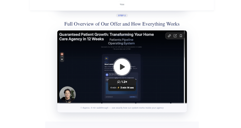 Patients Pipeline landing page — Guaranteed Patient Growth in 12 Weeks